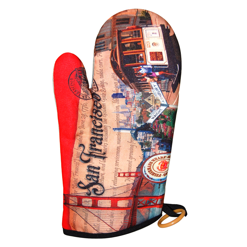 San Francisco Theme Oven Mitt