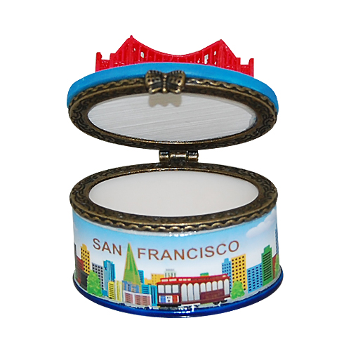 San Francisco Golden Gate Bridge, Jewelry Box, photo-3