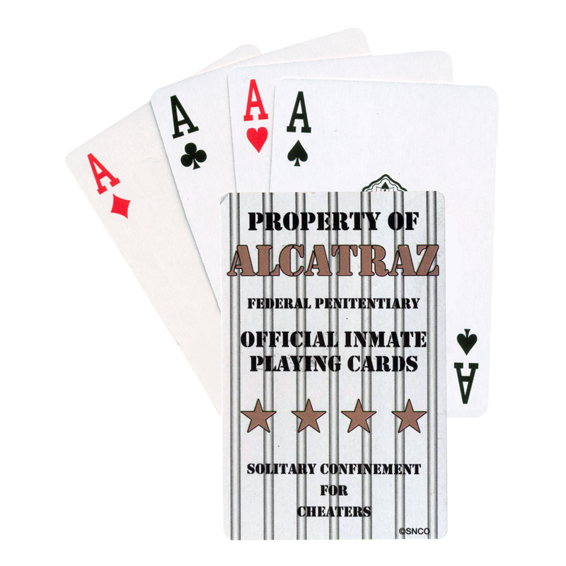 Alcatraz Inmate Playing Cards