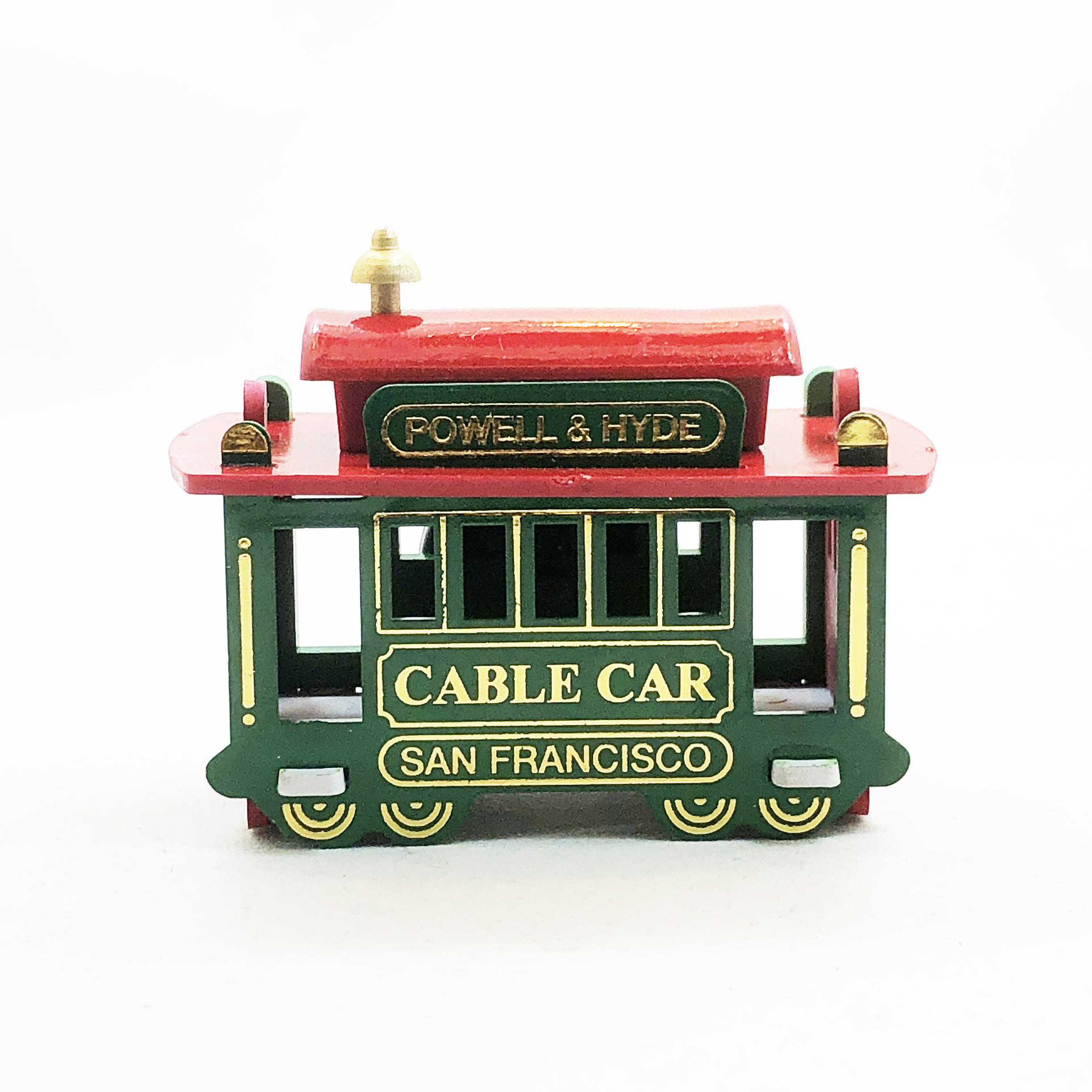 San Francisco 3D Cable Car Magnet