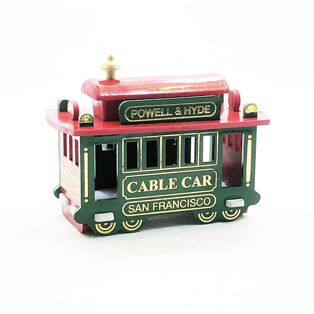San Francisco 3D Cable Car Magnet, photo-2