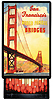 Vintage Golden Gate Bridge on Little Lacquer Box