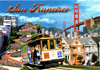 San Francisco Postcard, 4x6
