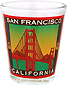 Golden Gate Bridge Poster Shot Glass