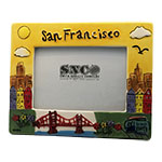 San Francisco Souvenir Picture Frame, 4x6 Photo