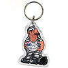 Alcatraz Prisoner Shaped Keychain