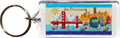 San Francisco Collage Acrylic Key Chain