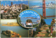 San Francisco Scenery Souvenir Magnet