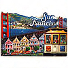 San Francisco 3D Collage Magnets