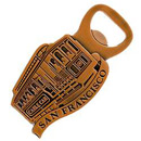 San Francisco Cable Car Bottle Opener Magnet