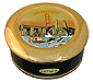 24K Gold Chokin Jewelry Box in Black - San Francisco