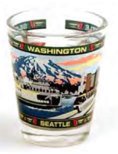 Seattle Native Theme Shotglass