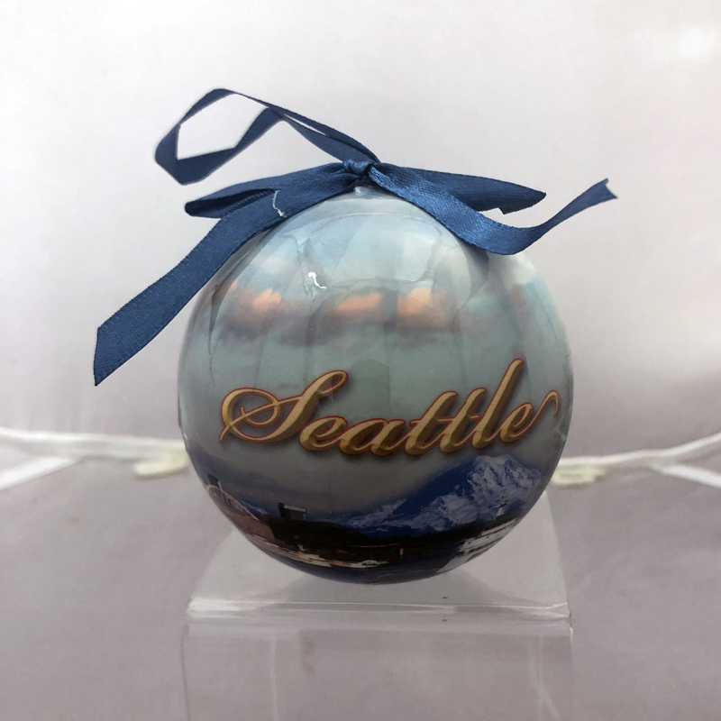Seattle Photo Collage Ornament Ball