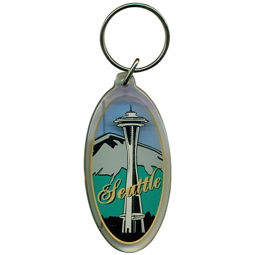 Seattle Space Needle Acrylic Key Chain