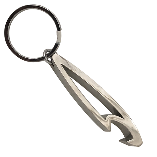 Bottle Opener Keychain from Seattle, Chrome, photo-2