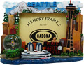 Seattle City - Picture Frame with Mini Snowglobe