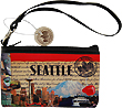 Seattle Themed Wristlet