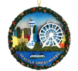 Seattle Great Wheel Ornament,
