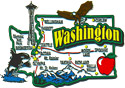 Washington State - Refrigerator Magnet