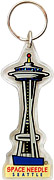 Space Needle Keychain, Shaped