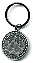 Seattle Pewter Round Keychain