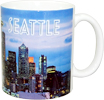 Seattle Night Photo Mug