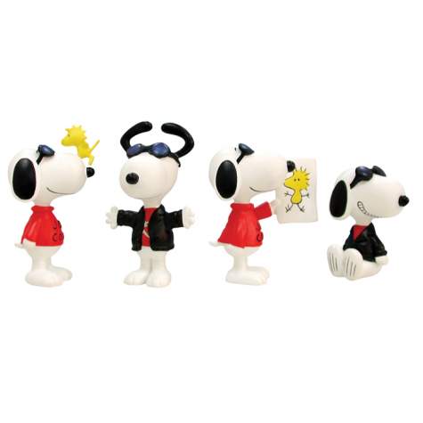 Joe Cool 4pc Mini Figurines, 3H