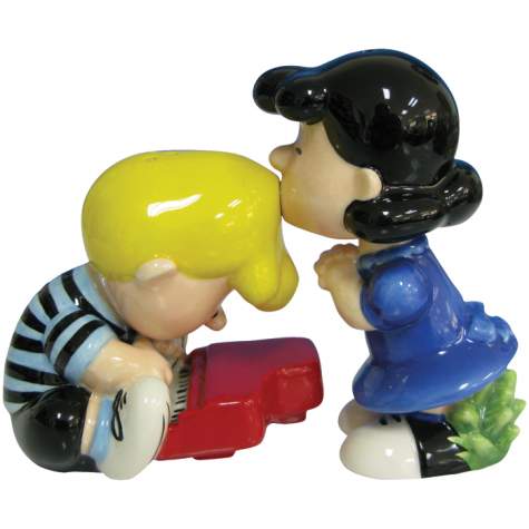 Lucy & Schroeder S&P Shakers - Peanuts Character Figurine