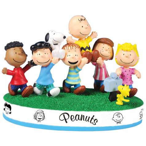 Peanuts Gang Photo Figurine, 4H