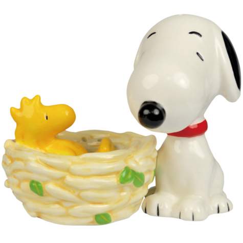 Snoopy and Woodstock Nest S&P Shakers