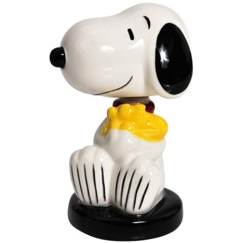 Snoopy & Woodstock Mini Bobble Figurine, 2.25H