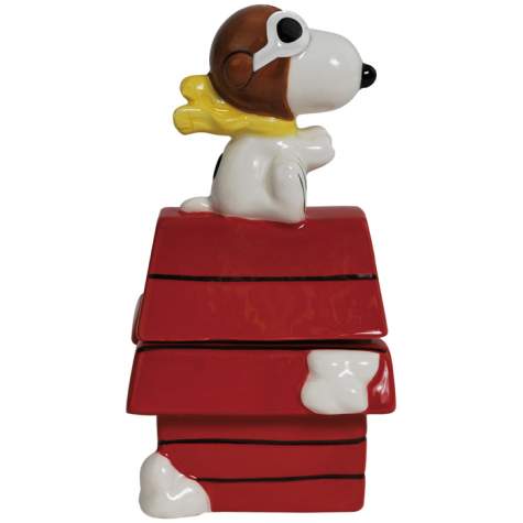 Flying Ace on Dog House Figurine - Peanuts Characters S&P Shakers