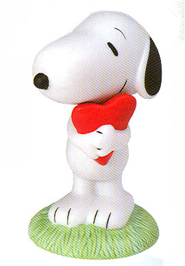 Snoopy Figurine, with Love, 3.5H