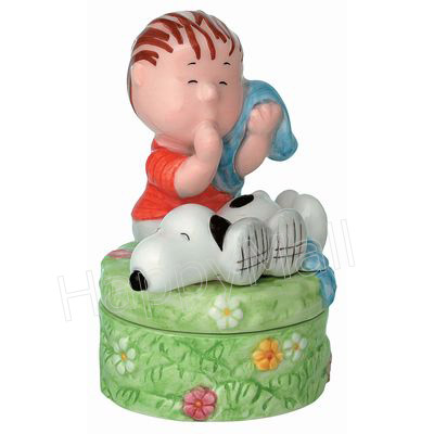 Linus & Snoopy Trinket Box, 4H