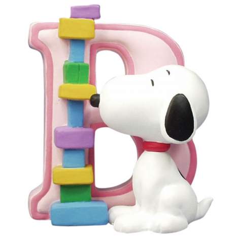 Snoopy Figurine - Letter B