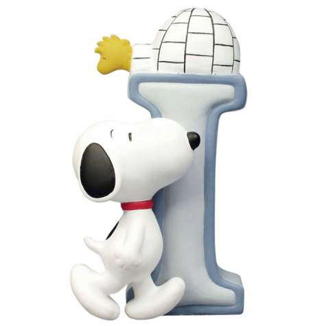 Snoopy Figurine - Letter I