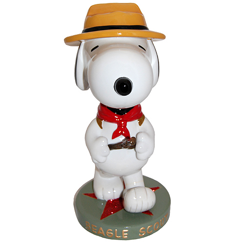 Snoopy Beagle Scout Large Figurine, 12H, photo-1