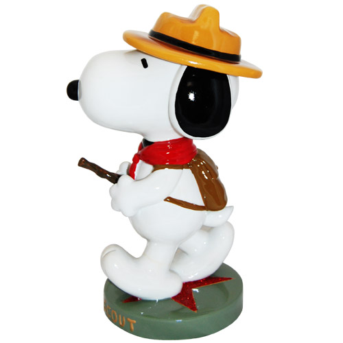 Snoopy Beagle Scout Large Figurine, 12H, photo-3