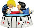 Piano Lover Musical Figurine from Peanuts Characters, 4H