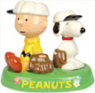 Charlie & Snoopy Baseball in a Tray, S&P Shakers