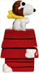 Flying Ace on Dog House Figurine - Peanuts Characters S&P Shakers