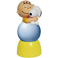 Charlie & Snoopy Snow Globe 35MM, Lighted Sparkler