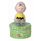 Charlie Brown Figurine Trinket Box, 4H