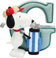 Snoopy Figurine - Letter G