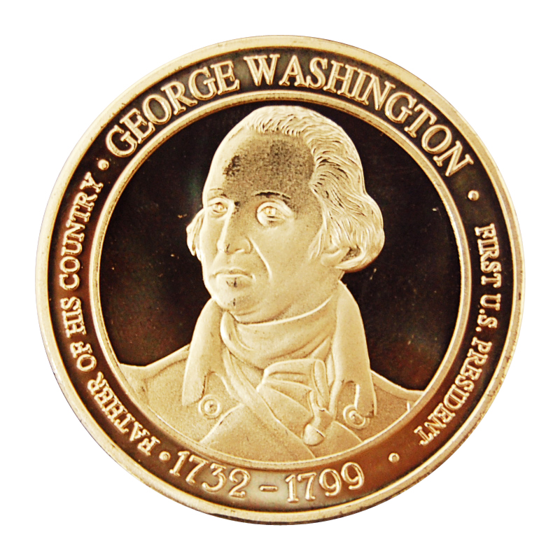 George Washington Souvenir Coin - 1.5D, photo-1