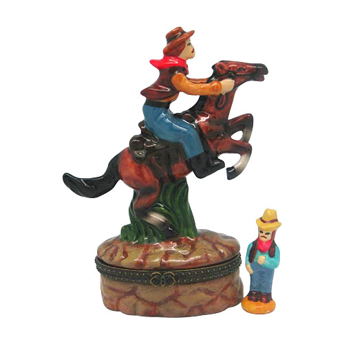 American Western Cowboy, Trinket Box