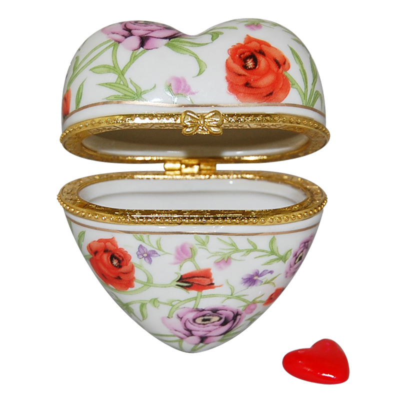 Floral Heart Trinket Box, photo-1