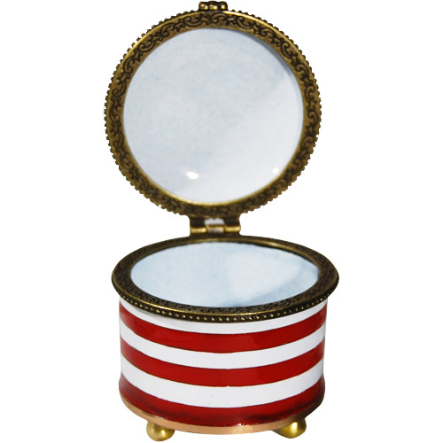 American Flag - Enamel Stamp Holder, photo-1