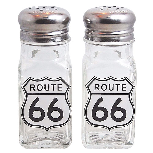 Route 66 Salt and Pepper Shaker