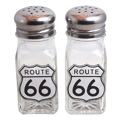 Route 66 Salt and Pepper Shaker